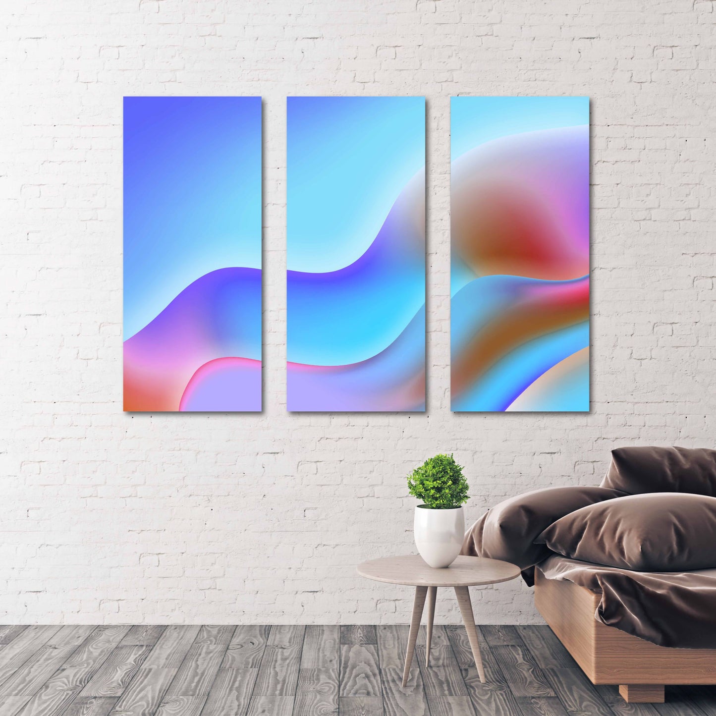 Abstract expressionist painting Abstract colorful painting large Modern abstract art Wall collage kit Abstract wall art Home wall decor