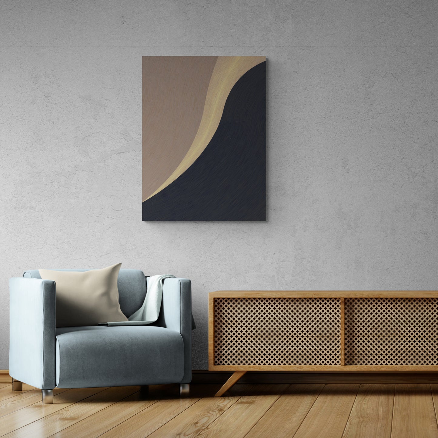 Abstrakte Wandkunst, moderner gerahmter Kunstdruck, zeitgenössische Wandkunst, große Wohnzimmer-Wandkunst, Geschenk für den Chef