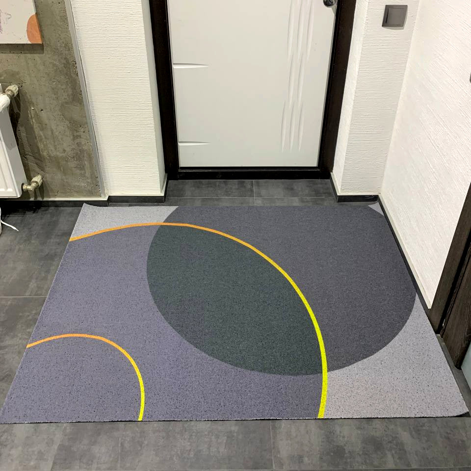 Rutschfester, schmutzabweisender Teppich, Fußmatte für den Eingangsbereich „Planeten“