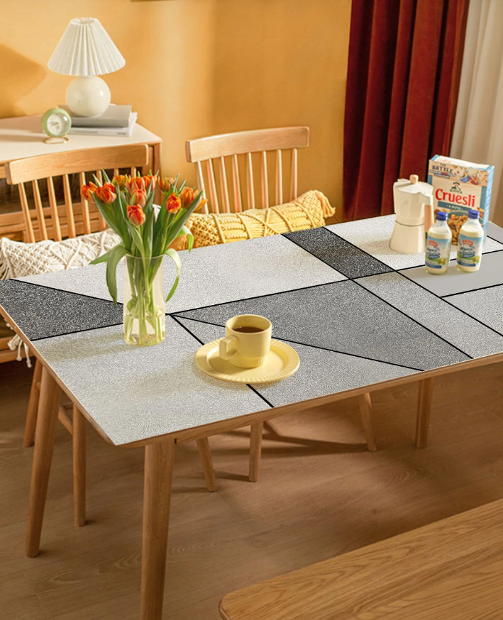 Tischdecke für den Esstisch, Tischschutz "Geometrie"