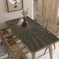 Küchentischdecke, Tischschutz vor Schmutz „Zerbrochenes Glas“