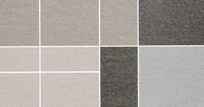 Moderne Tischdecke mit Muster, Tischauflage in Lederoptik „Blocks“