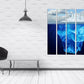 Iceberg canvas Iceberg wall art paintings on canvas, home wall decor, canvas painting, bathroom wall decor seascape painting