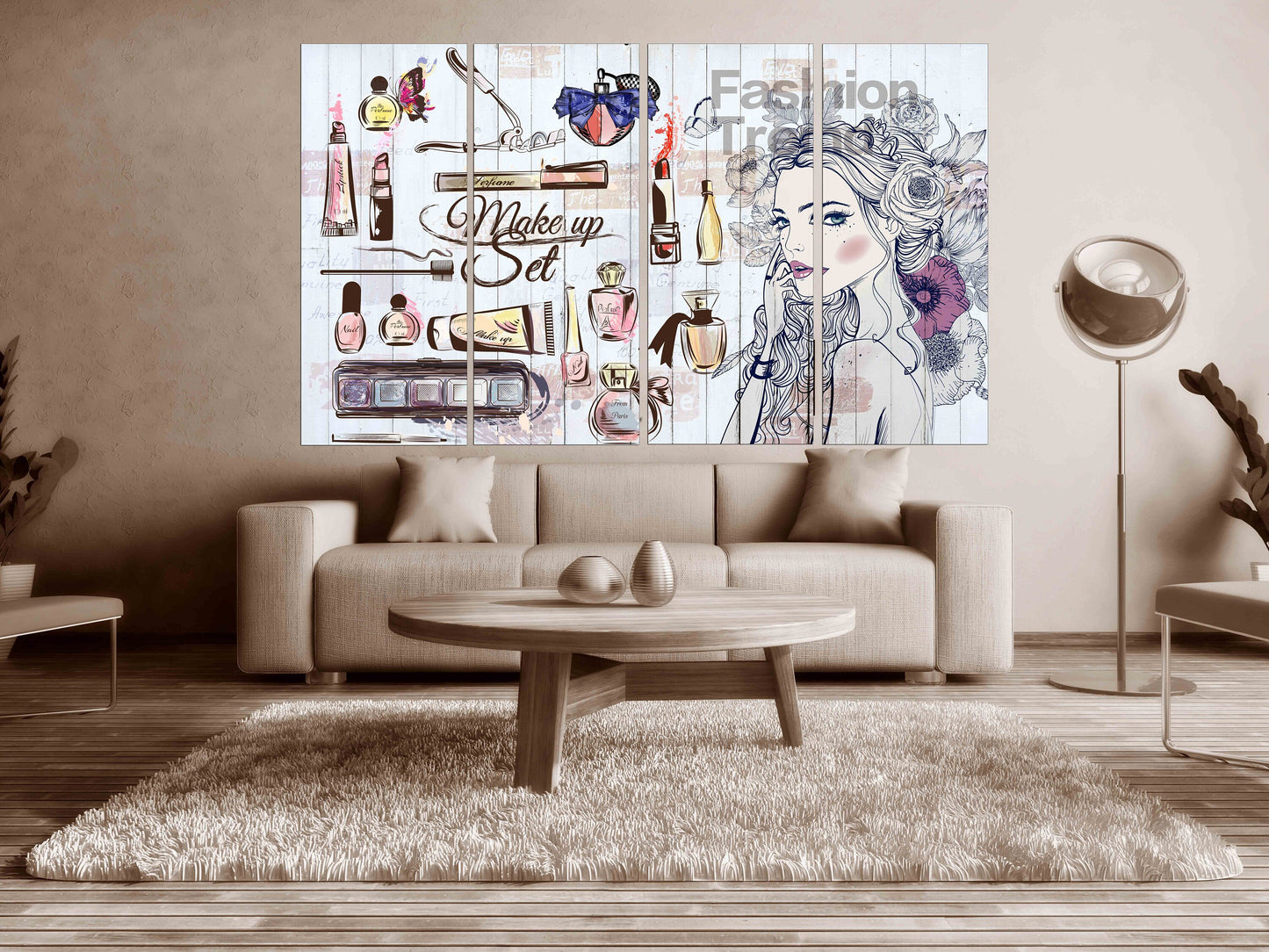 Fashion wall art Vogue wall art Paintings women faces wall art paintings on canvas, home wall decor, canvas painting, multi panel wall art