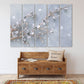 Sakura Wandkunst-Deko, Blumen-Wandkunst, Boho-Wandkunst, asiatische Wandkunst, extra große Wandkunst, florale Leinwand-Wandkunst, Boho-Raumdekor