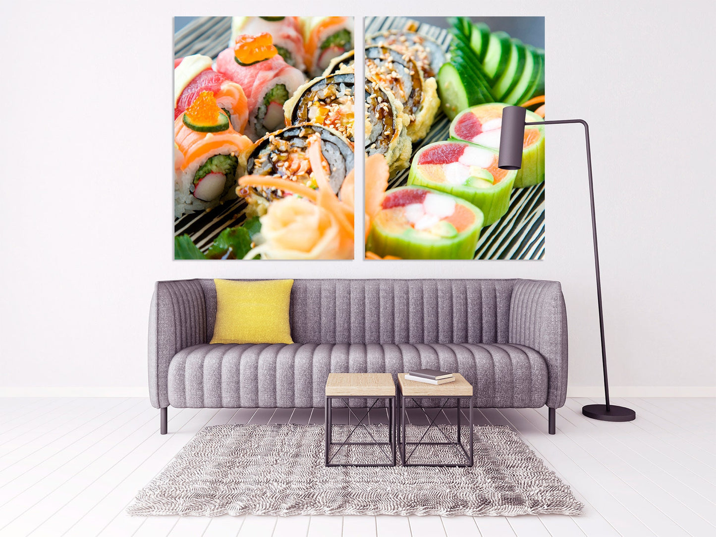 Sushi wall art Kitchen wall decor Kitchen wall art kitchen canvas Extra large wall art Multi panel wall art Canvas wall art