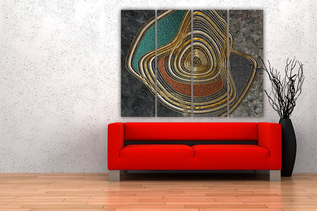 Abstract wall art paintings on canvas home wall decor canvas painting bright wall art modern abstract art abstract print multi panel art