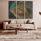 Abstract wall art paintings on canvas home wall decor canvas painting bright wall art modern abstract art abstract print multi panel art