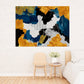 Abstract colorful painting large Modern abstract art Abstract expressionist painting Abstract wall art Home wall decor