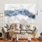 Abstract canvas wall art Great smoky mountains horizontal home decor wall art Abstract art print Extra large wall art Multi panel wall art