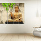 Buddha canvas wall art indian paintings on canvas religious extra large multi panel wall art Housewarming gift Buddha decor wall art