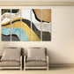 Abstract painting modern  extra large canvas wall art, abstract multi panel canvas