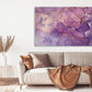 Abstract canvas wall art, purple and gold marble wall decor canvas, abstract paintings, multi panel wall art, marble canvas