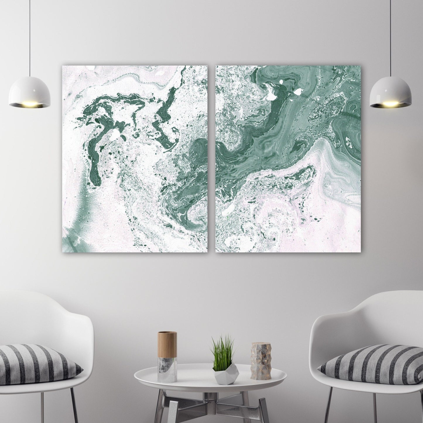 Abstract canvas wall art, marble wall decor canvas, abstract paintings, multi panel wall art, marble canvas