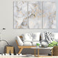 Marble canvas abstract, marble wall decor, white and gold wall art abstract wall art paintings on canvas, multi panel wall art