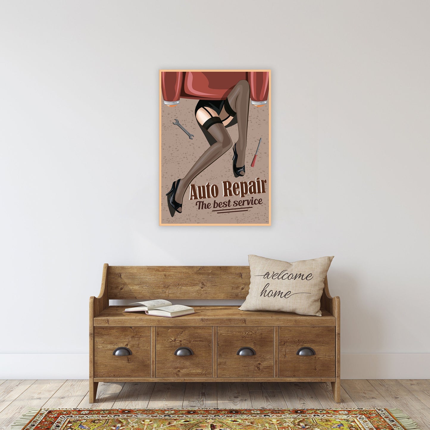 Woman butt photo, naked woman extra large wall art, nude woman poster,  extra large wall art