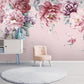 Flowers wallpaper Floral Peel and stick wallpaper Photo wallpaper Textured wallpaper adhesive wallpaper Botanical removable wallpaper