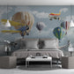 Cloud wallpaper Removable wallpaper Boy nursery decor Textured wallpaper nursery wallpaper vinyl wallpaper modern wallpaper wall print art