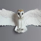 Owl bird wall decor gray Peel and stick adhesive temporary wall mural 3d wallpaper painting on canvas wall decoration Bedroom Living Room