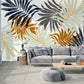 Large floral wallpaper Flower wall backdrop Peel and Stick wall mural Herb prints wall art Removable wallpaper Bedroom wall decoration