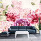 Peel and stick Climbing rose Wall mural decor for bedroom Home wall decor Murals for girls Flower wall backdrop Textured adhesive
