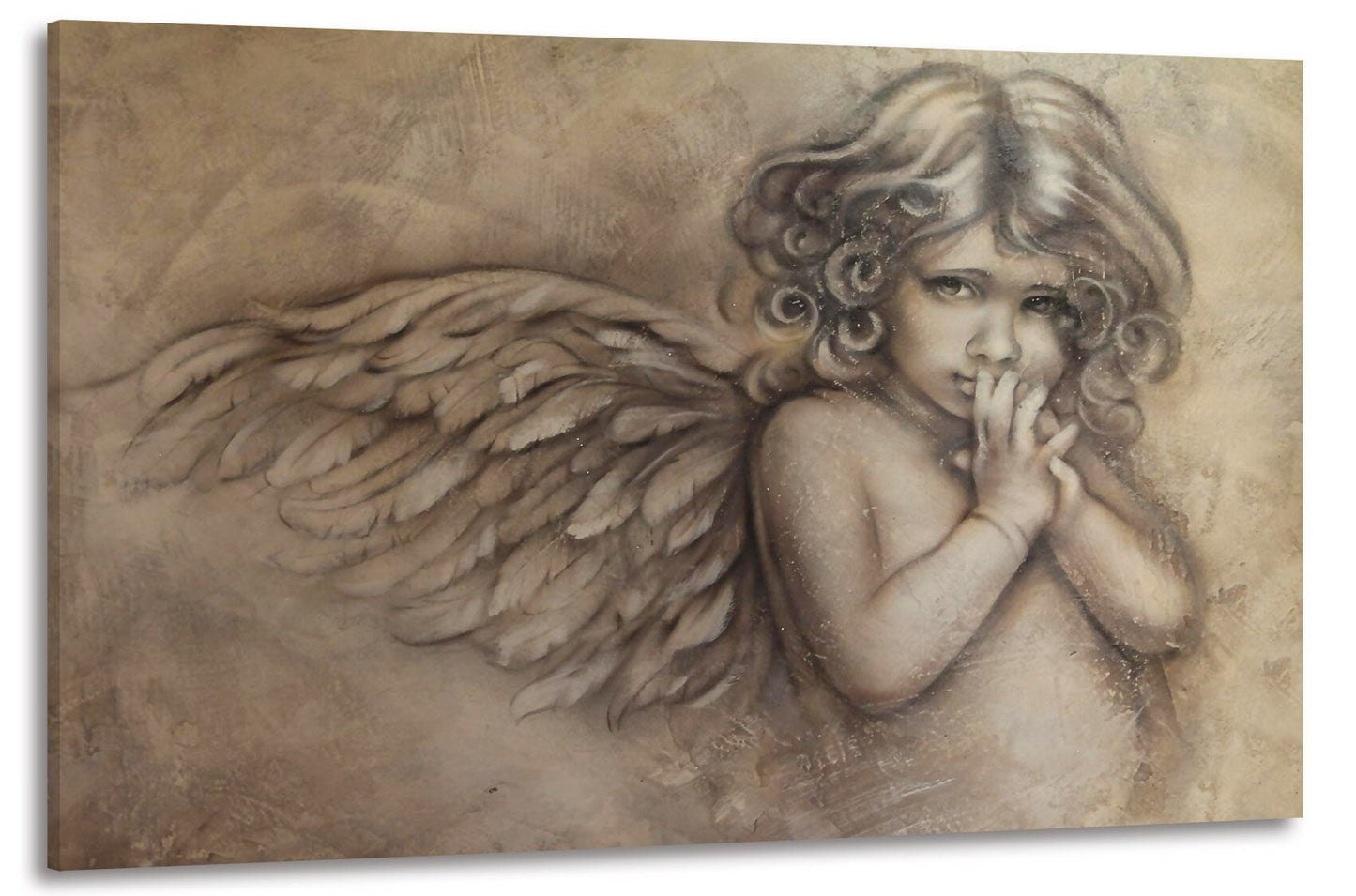 Angel wall art paintings on canvas religious wall art home wall decor bedroom wall decor printable wall art multi panel wall art